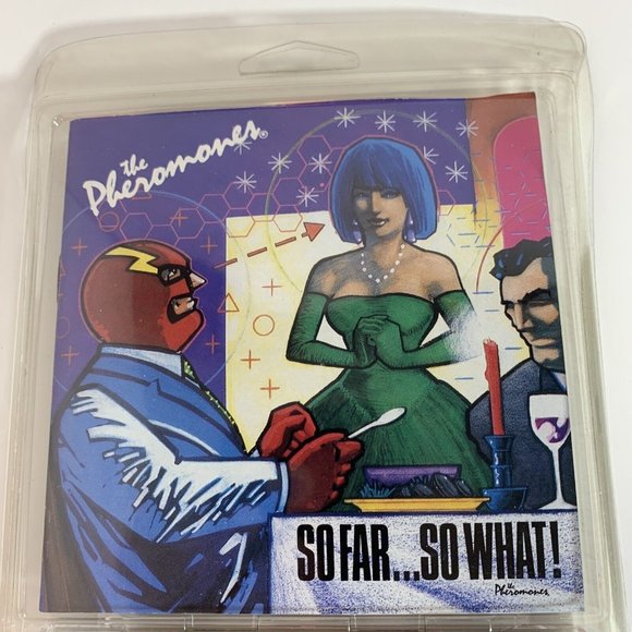NEW The Pheromones "So Far So What" Audio CD 20 Monster Hits Pop Cabaret Song - Picture 3 of 12